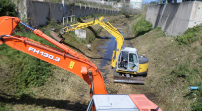 MIGLIORAMENTO FUNZIONALITA' IDRAULICA CANALE FIUME GRANDE - BRINDISI - ANNO 2022